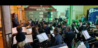Ofrece la Banda Sinfónica de la UAS concierto navideño