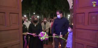 Inauguran dos exposiciones y el tradicional nacimiento en la Casa de la Cultura