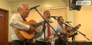 Enamora el Trío Azteca en la Facultad de Psicología