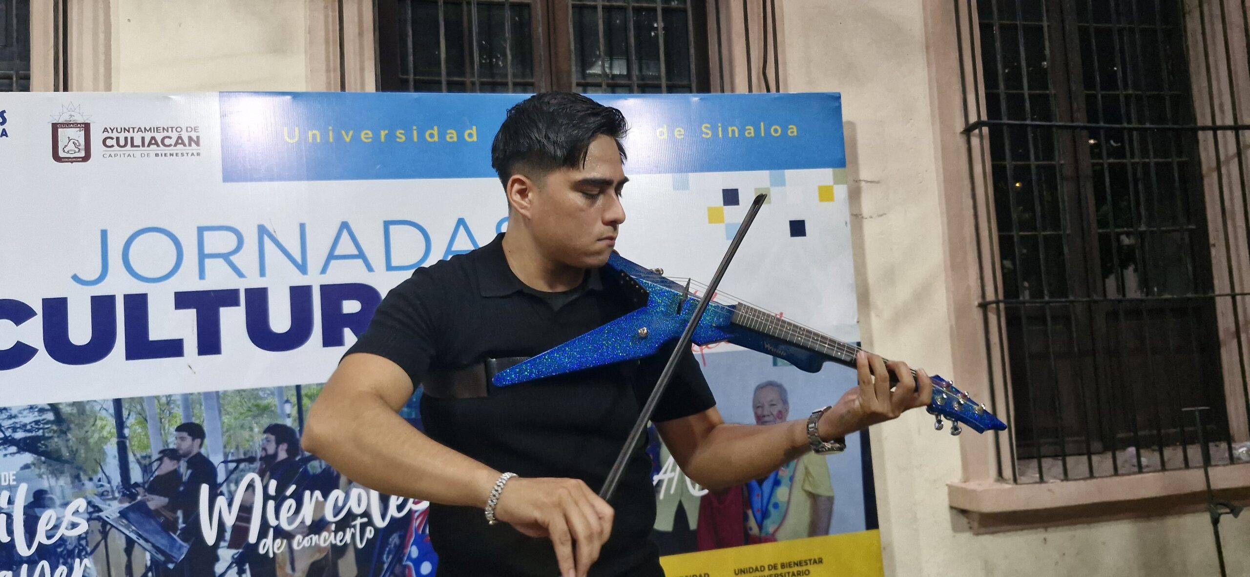 Llega ‘El violín que canta’, al barrio mágico de Culiacán